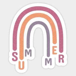 Summer Rainbow Sticker